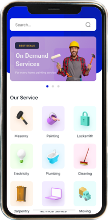 Fully-featured Home Services App Development that drives perfection