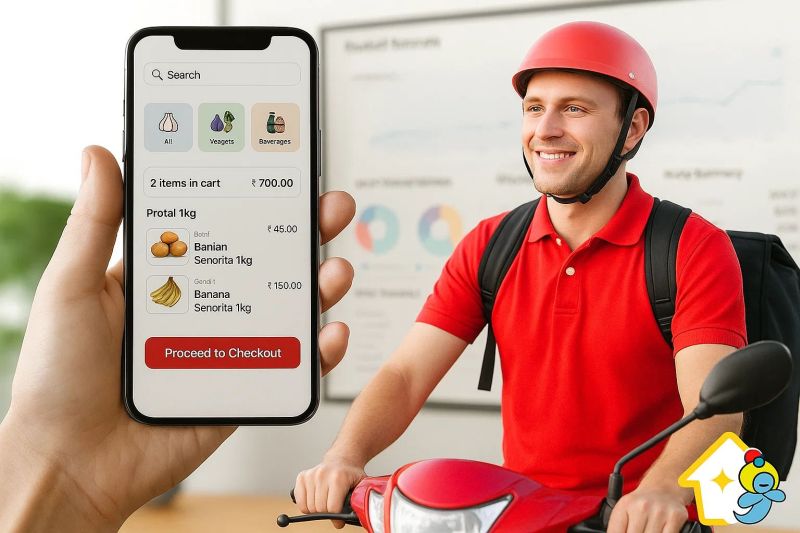 Grocery Delivery App Development